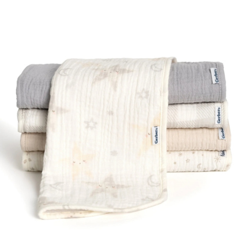 5-Pack Baby Neutral Stars Muslin Burp Cloths – Gerber Childrenswear