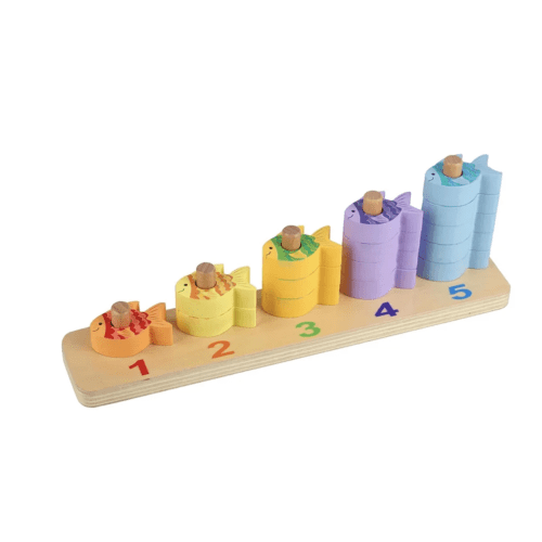 Counting Fish Wooden Toy