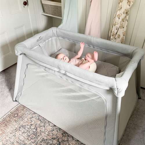 Newton Baby Bassinet Attachment for Deluxe Travel Crib & Play Yard - Grey