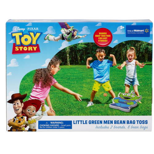 Disney Toy Story Little Green Men Beanbag Toss Game Set for Kids