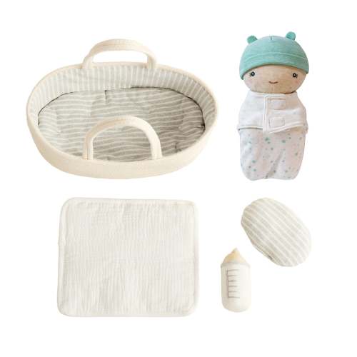 Doll Carrier and Bundle Baby Bean