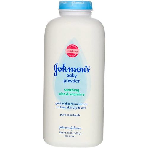 JOHNSON'S Aloe & Vitamin E Baby Powder 15 oz (Pack of 3)