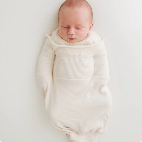 Organic Cotton Swaddle Sleep Sack - Small ( 6-12 pounds)