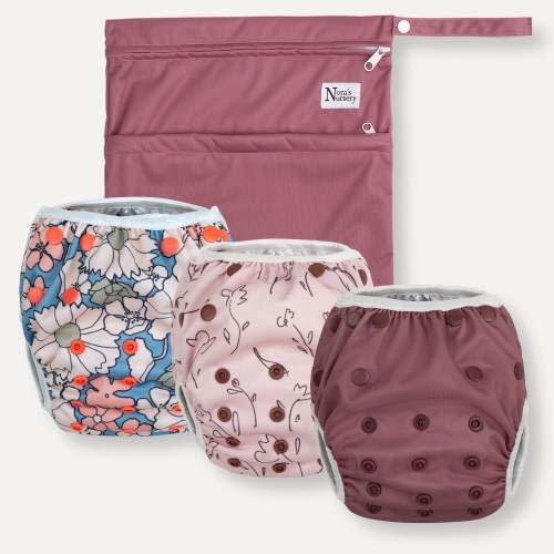 Charleston Rose Swim Diapers