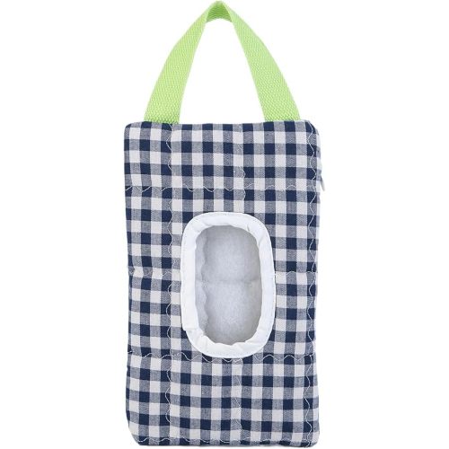 Quilted Baby Wipe Holder Quilted Wipe Pouch Portable Hanging Floral Wet Wipes Bag for Car, Stroller