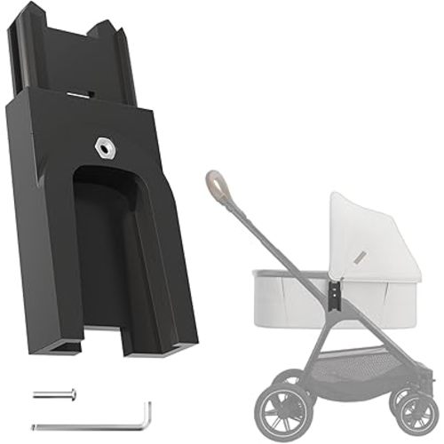 Connector for Uppababy V1/V2/V3 Bassinets, Fits for Nuna Triv Next & for Nuna Swiv Strollers, Easy Installation, Safe and Stable Adapter, Strong and Durable, 2 Pack