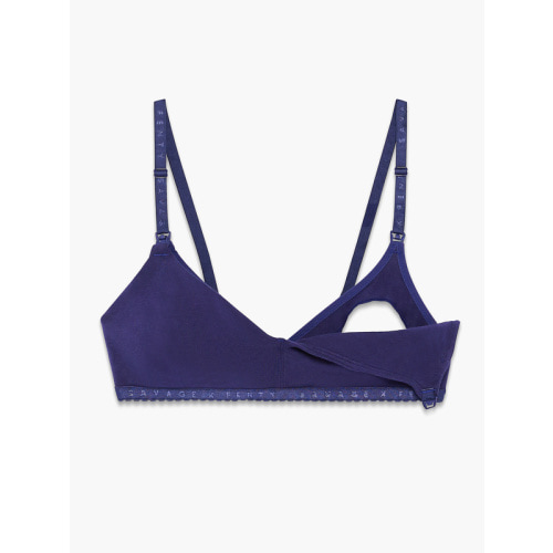 Savage X Cotton Maternity Bralette in Blue | SAVAGE X FENTY