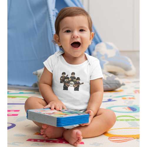 Toy Beatles Onesie - Infant Fine Jersey Bodysuit, Baby Romper, Newborn Outfit, Music Band Baby Clothes, Cute Baby Gift