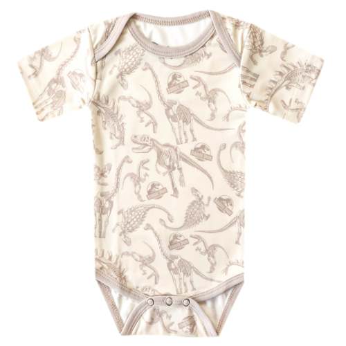 Short Sleeve Bodysuit - Jurassic Park Fossils