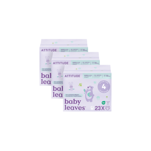 Buy ATTITUDE Disposable Unscented Diapers Size 4 Bundle at Well.ca | Free Shipping $35+ in Canada