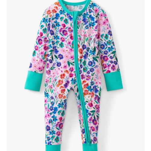 Little Sleepies Pajamas for Baby Boys & Girls, Viscose from Bamboo Baby Pajamas, Sleepers, 2-Way Zipper PJs