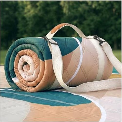 Waterproof Picnic Blanket Outdoor Camping Beach Mat Extra Large Foldable Car Essential Roadtrip Gadget Rv Accessories Glamping Tent Gear Must Haves Hiking Stuff Backpacking Necessities Gift