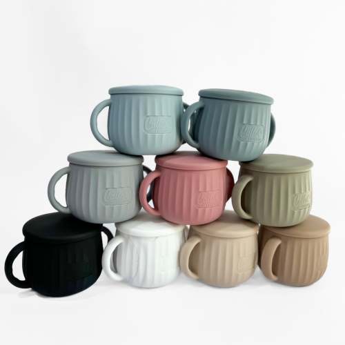 Spill-Proof Silicone Snack Cup for Toddlers | Calla and Friends