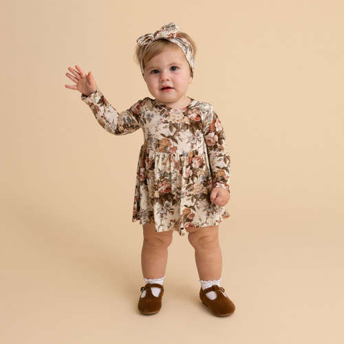 Dauphine Twirl Bodysuit Dress