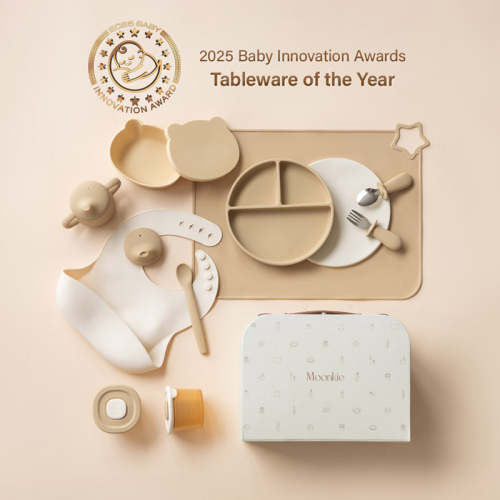 First Bites Gift Set (Croissant/Ivory)