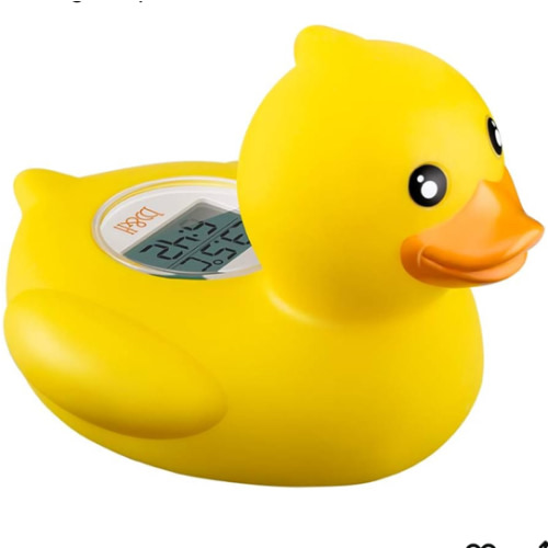 b&h Baby Thermometer, The Infant Baby Bath Floating Toy Safety Temperature Water Thermometer (Classic Duck)