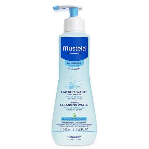 Mustela® 10.1 oz. No-Rinse Cleansing Water for Face and Diaper Area