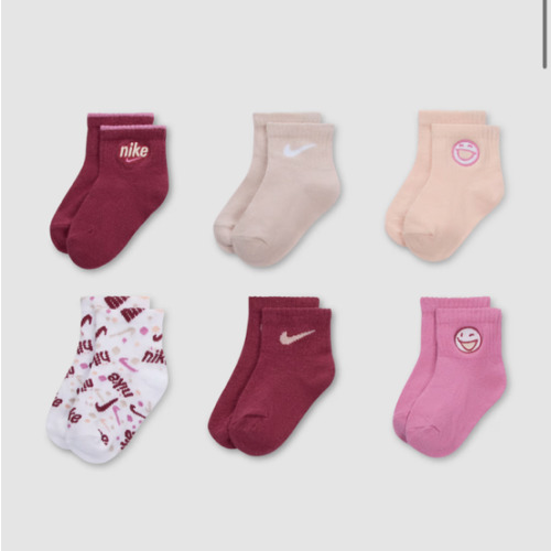 Nike Play For All Baby/Toddler Socks (6 Pairs). Nike.com