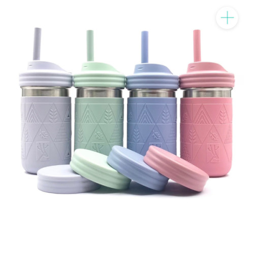 Stainless Steel 14oz Drinking Tumblers + Food Storage (Blush/Lilac/Sage/Misty Blue)