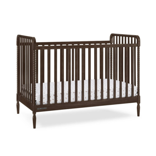 Delta Children Lily 4-in-1 Convertible Crib - Greenguard Gold Certified, Walnut Espresso - Walmart.com