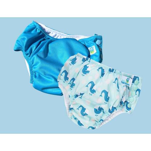 Pañal de natación ecologicos reutilizables pañal alberca Babybamboo