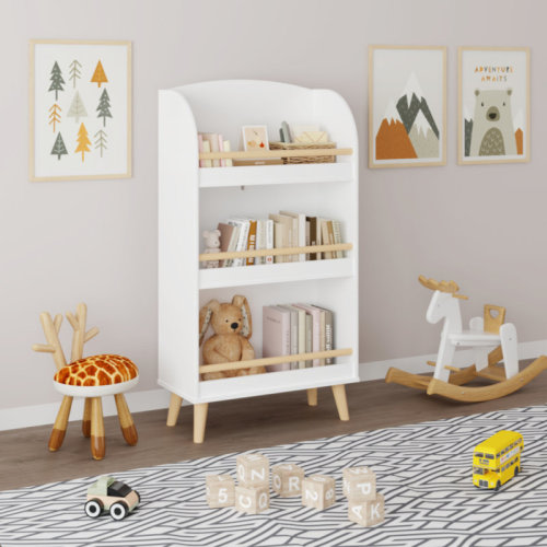 George Oliver 3-Tier Bookcase | Wayfair