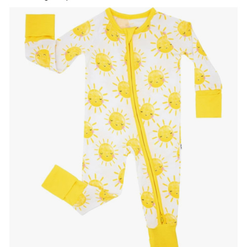 Little Sleepies Pajamas for Baby Boys & Girls, Viscose from Bamboo Baby Pajamas, Preemie & Newborn Sleepers, 2-Way Zipper PJs