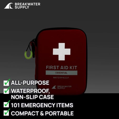 Breakwater Supply All-Purpose First Aid Kit for Car, Home, Office & Travel – Breakwater Supply