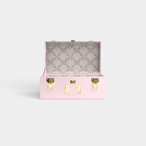 Mini Trunk - Pink - Ivy Trail / Embroidery