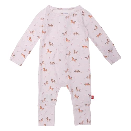 Magnetic Me Magnetic Convertible Coveralls | Silky Soft Modal Fabric | Baby Onsie Available in Sizes NB - 24M