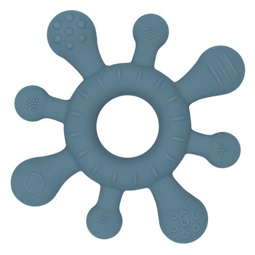 Playground Silicone Splash Teether Steel Blue
