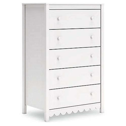 Hallityn 5 Drawer Chest of Drawers