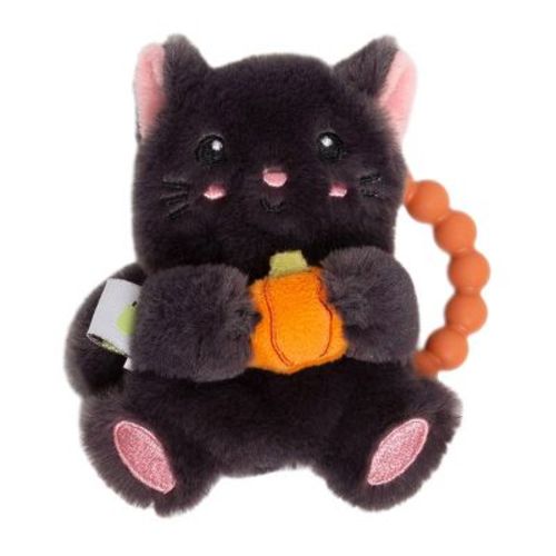 Pearhead Halloween Crinkle Baby Teether - Cat