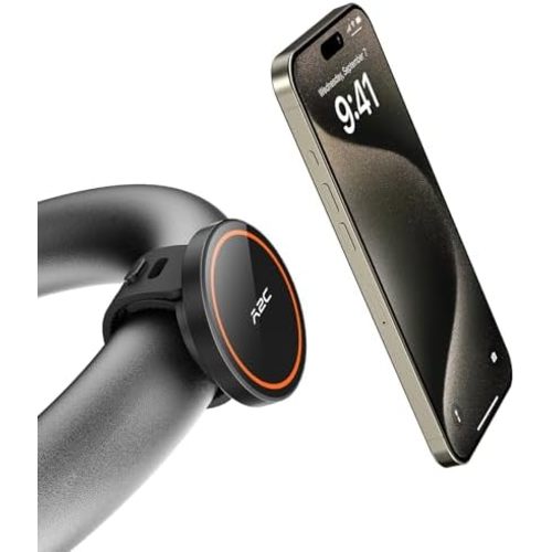 A2C Fitness Phone Mount for MagSafe, 17 N54 Strong Magnet, Adjustable Strap