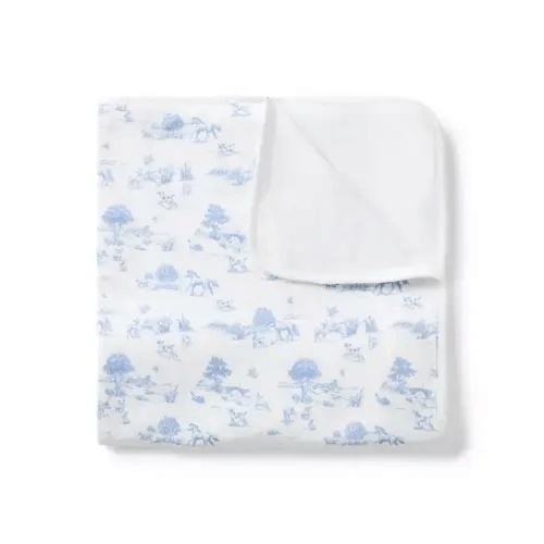 Baby Jet Ivory Meadow Toile Baby Meadow Toile Blanket by Janie and Jack