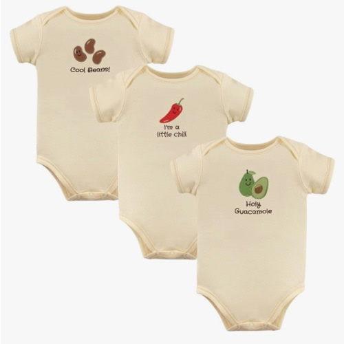 Touched by Nature Unisex Baby Organic Cotton Bodysuits