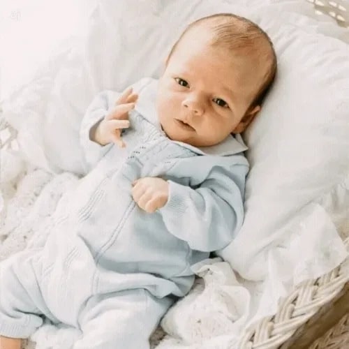 Newborn Baby Boy Coming Home Outfit | Newborn Baby Clothes | Newborn Knitted Outfit | Feltman Brothers
