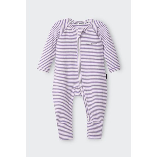 Bonds Newbies Wide Needle Rib Zippy | Baby Baby Coverall | BWCUA