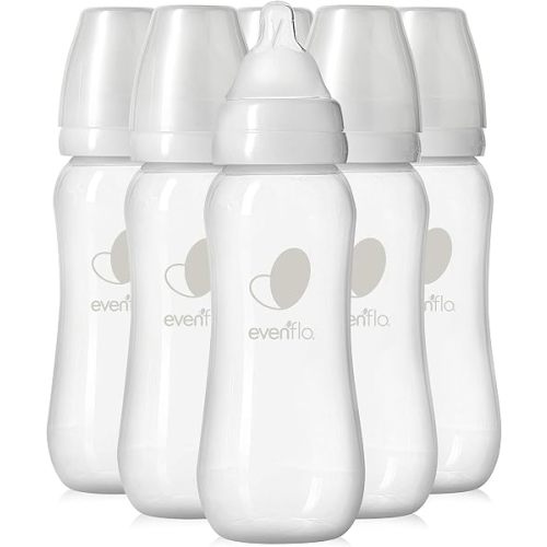 Evenflo Feeding Premium Proflo Venting Balance Plus Standard Neck Baby, Newborn and Infant Bottles - Developed by Pediatric Feeding Specialists - 9 Ounce (Pack of 6)