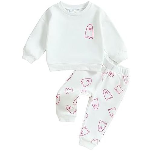 Toddler Baby Girl Boy St St Patricks Day Outfit Shamrock Long Sleeve Sweatshirt Top Charm Pants Infant Set