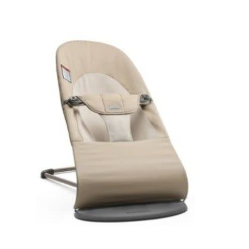 BABYBJÖRN Bouncer Balance Soft 100% Cotton- Khaki/Beige
