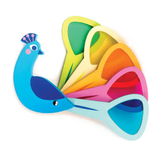 Tender Leaf Toys -Peacock Colors