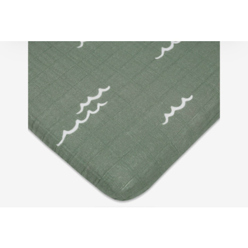 Babyletto Quilted Changing Pad Cover in GOTS Certified Organic Muslin Cotton