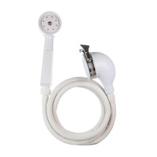 Danco Versa Spray White 2-in Round Handheld High Pressure Shower Head 2.2 GPM 10086 at Lowes.com
