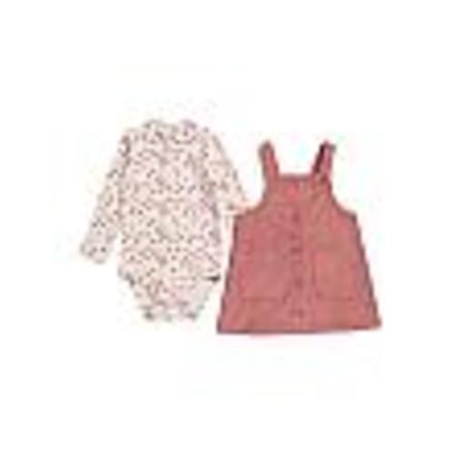 Infant Girls 2pc Floral Bodysuit And Jumper Set | Girls' Dresses | TJ Maxx