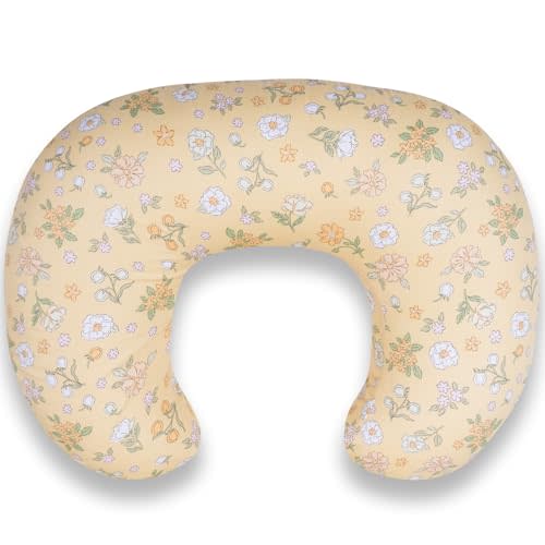 Nursing Pillow, Ergonomic Breastfeeding Pillow for Breastfeeding & Bottle Feeding, Standard Size Breathable with Washable Cover, Hypoallergenic (0-12Months)
