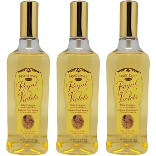 Royal Violets Baby Cologne Chamomile, 7.6 Fluid Ounce - Pack of 3