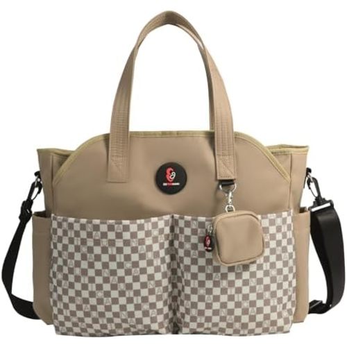 Diaper Bag Tote: Large Tote Baby Bag Boy Diaper Bag Stylish Girl Diaper Bag,Shoulder Mommy Bag