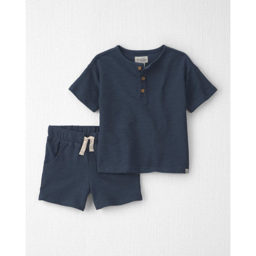 Toddler Boy 2-Piece Top & Short Set Made with Organic Cotton - Little Planet | Carter's