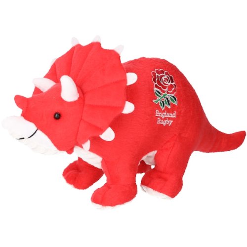 England Rugby Triceratops Soft Toy - 16cm